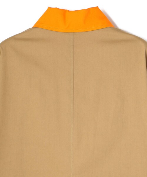 Toironier（トワロニエ）の「Toironier/トワロニエ/Reversible Coat/リバーシブルコート（ジャケット/アウター・メンズ・BEIGE/D/GREEN・F）」の5枚目の写真