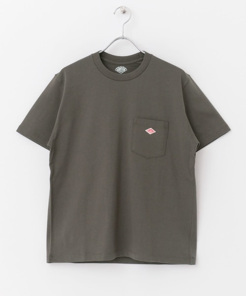 DANTON（ダントン）の「DANTON POCKET T-SHIRTS SHORT-SLEEVE（その他・レディース・PINK/WHITE/LEMON/GREIGE/COALGREY・36）」の13枚目の写真