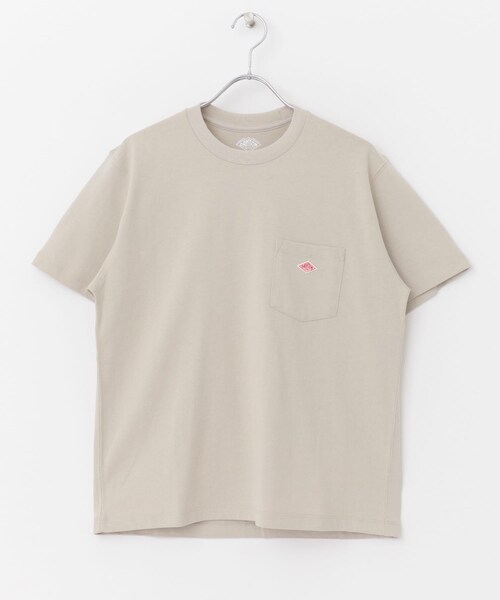 DANTON（ダントン）の「DANTON POCKET T-SHIRTS SHORT-SLEEVE（その他・レディース・PINK/WHITE/LEMON/GREIGE/COALGREY・36）」の12枚目の写真