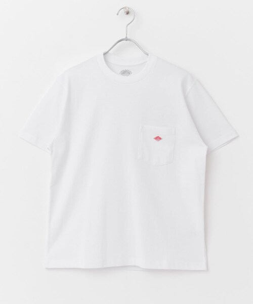 DANTON（ダントン）の「DANTON POCKET T-SHIRTS SHORT-SLEEVE（その他・レディース・PINK/WHITE/LEMON/GREIGE/COALGREY・36）」の10枚目の写真