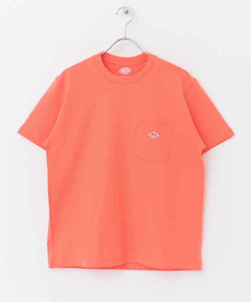 DANTON（ダントン）の「DANTON POCKET T-SHIRTS SHORT-SLEEVE（その他・レディース・PINK/WHITE/LEMON/GREIGE/COALGREY・36）」の14枚目の写真