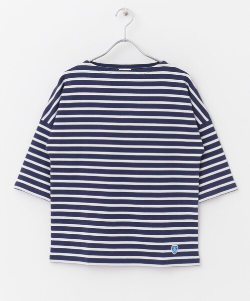 ORCIVAL（オーシバル）の「ORCIVAL ドロップショルダーボーダープルオーバー（その他・レディース・WHT×YEL/WHT×SAX/WHT×MOCHA/WHT×MARIN/MARINE×WH・1）」の13枚目の写真