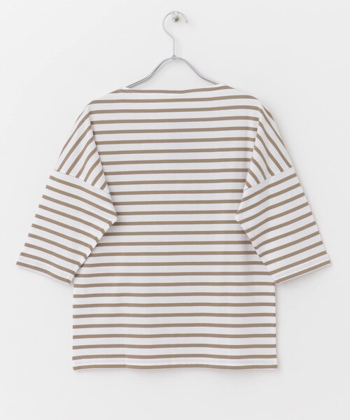 ORCIVAL（オーシバル）の「ORCIVAL ドロップショルダーボーダープルオーバー（その他・レディース・WHT×YEL/WHT×SAX/WHT×MOCHA/WHT×MARIN/MARINE×WH・1）」の17枚目の写真