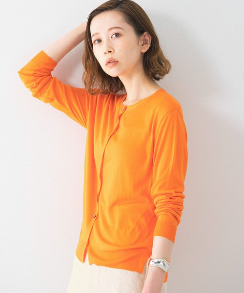 ROSSO ウォッシャブルカーディガン URBAN RESEARCH ROSSO WOMEN（アーバンリサーチ ロッソ）の