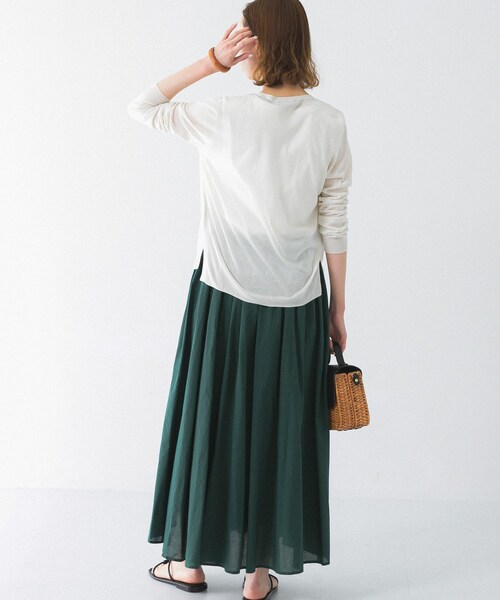ROSSO ウォッシャブルカーディガン　BLACK URBAN RESEARCH ROSSO WOMEN（アーバンリサーチ ロッソ）の