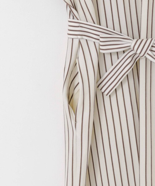 rito structure（リトストラクチャー）の「rito structure STRIPE JERSEY DRESS（その他・レディース・WHT・2）」の4枚目の写真