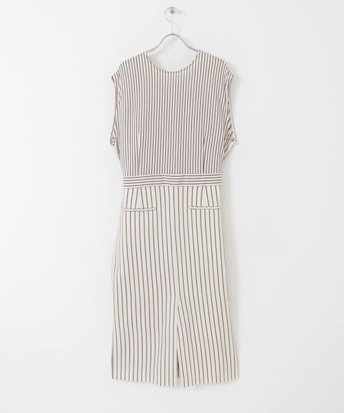 rito structure（リトストラクチャー）の「rito structure STRIPE JERSEY DRESS（その他・レディース・WHT・2）」の5枚目の写真