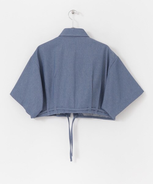 rito structure（リトストラクチャー）の「rito structure RECYCLE COTTON DENIM JACKET（その他・レディース・IVY/BLU・2）」の8枚目の写真