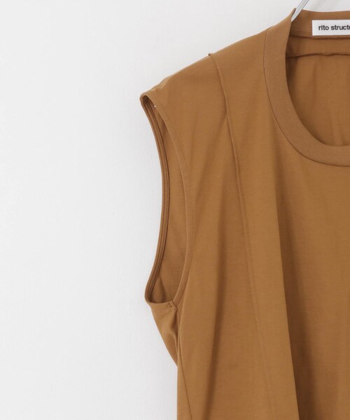 rito structure（リトストラクチャー）の「rito structure SLEEVELESS TOP（その他・レディース・GRY/WHT/BLK/BRN・2）」の10枚目の写真