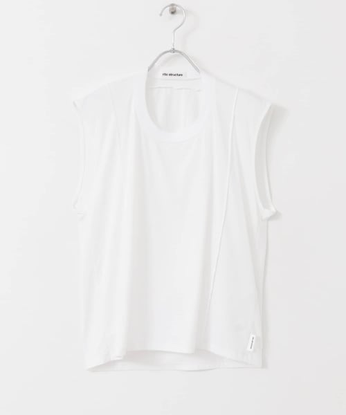 rito structure（リトストラクチャー）の「rito structure SLEEVELESS TOP（その他・レディース・GRY/WHT/BLK/BRN・2）」の6枚目の写真