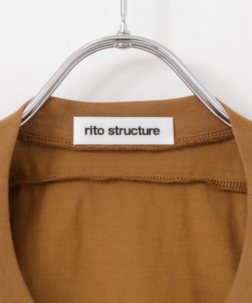 rito structure（リトストラクチャー）の「rito structure SLEEVELESS TOP（その他・レディース・GRY/WHT/BLK/BRN・2）」の12枚目の写真