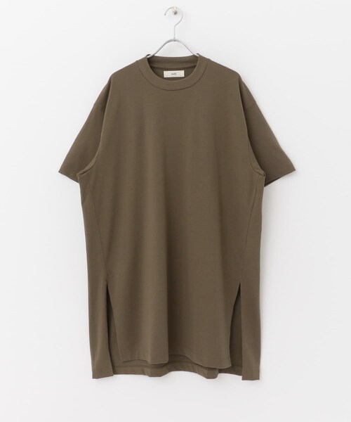 UNFIL（アンフィル）の「unfil organic cotton 5XL t-shirts（その他・レディース・vanilla/taupe・1）」の2枚目の写真