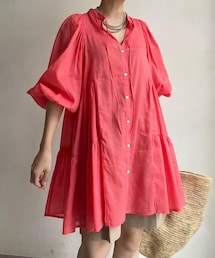 DouDou | ティアードチュニックブラウス(シャツ/ブラウス)