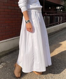 SHENERY | 【SHENERY SET FAIR】タックギャザーロングスカート(スカート)