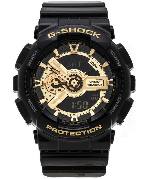 G-SHOCK(ジーショック)の「G-Shock GA-110(アナログ腕時計・レディース・Black & Gold・all)」の1枚目の写真