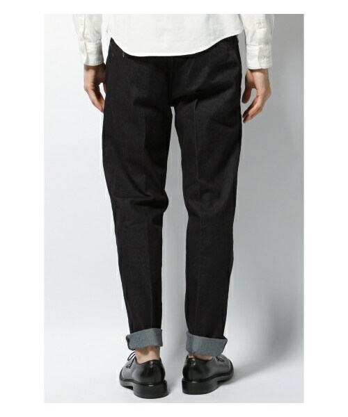 JOURNAL STANDARD J.S HOMESTEAD（ジャーナルスタンダードホームステッド）の「DENIM NEWYORK TROUSERES/デニムトラウザース（パンツ・メンズ・ネイビー・S/M）」の4枚目の写真