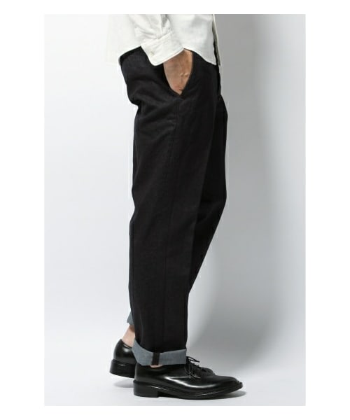 JOURNAL STANDARD J.S HOMESTEAD（ジャーナルスタンダードホームステッド）の「DENIM NEWYORK TROUSERES/デニムトラウザース（パンツ・メンズ・ネイビー・S/M）」の3枚目の写真