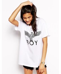 BOY LONDON | BOY London Boy London Eagle T-Shirt - White / black print(Tシャツ/カットソー)