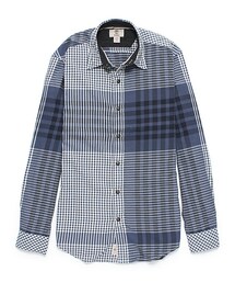 Timberland | 長袖　ミドルリバー　オーバーサイズ　プレードシャツ(Tシャツ/カットソー)