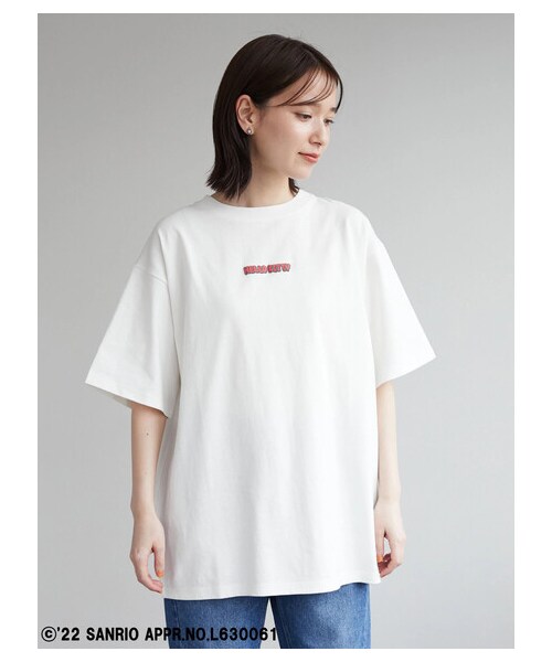 Green　Parks（グリーンパークス）の「キティ&チャム/Tシャツ（トップス・A/B・F）」の2枚目の写真