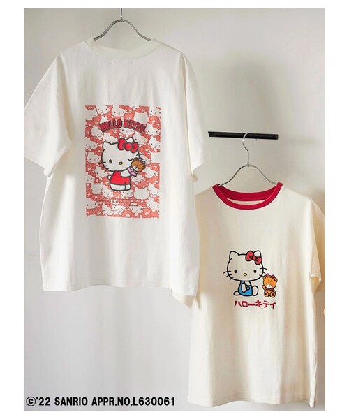 Green　Parks（グリーンパークス）の「キティ&チャム/Tシャツ（トップス・A/B・F）」の8枚目の写真