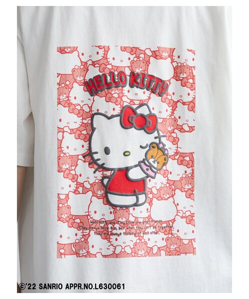 Green　Parks（グリーンパークス）の「キティ&チャム/Tシャツ（トップス・A/B・F）」の6枚目の写真