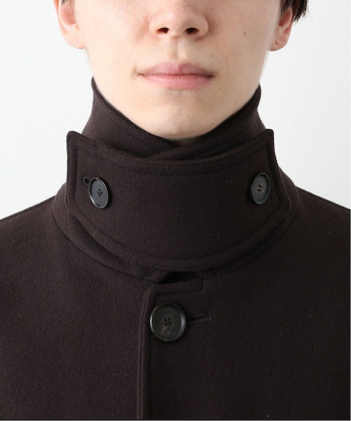 ジャケット・アウター AURALEE Super Fine Melton Soutien Collar AURALEE - BEAVER MELTON SOUTIEN COLLAR COAT: VIOLA STELLA