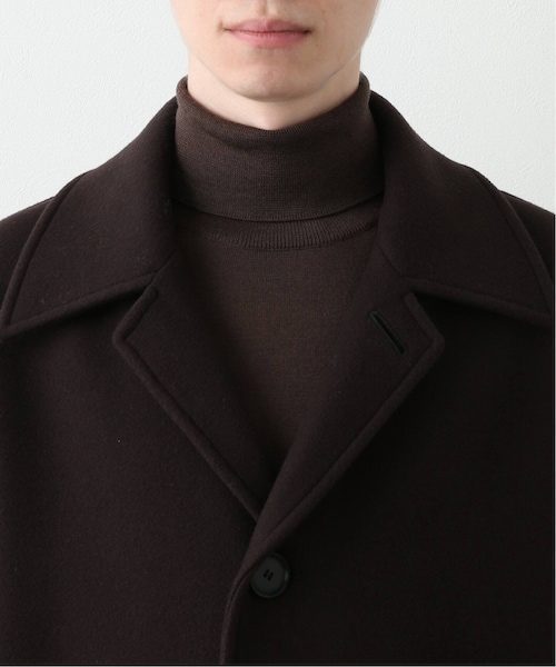オーラリー MELTON SOUTIEN COLLAR COAT COAT】AURALEE WOOL SILK MELTON SOUTIEN COLLAR COAT