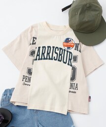 CIAOPANIC TYPY（チャオパニックティピー）の「【KIDS】USAリメイクカレッジTee（Tシャツ/カットソー・キッズ）」