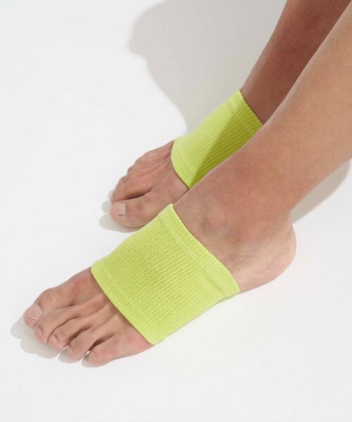 CIAOPANIC TYPY（チャオパニックティピー）の「【GUNZE×TYPY】サンダルソックス（ソックス/靴下・レディース・イエロー/ブルー/ブラウン/カーキ/ブラック/オレンジ/パープル/グレー・F）」の4枚目の写真