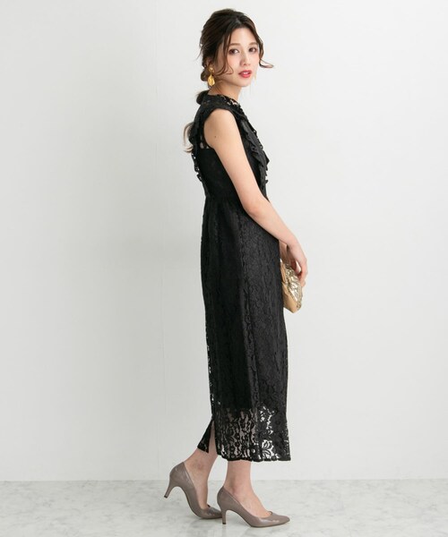 kaene（カエン）の「kaene 総レースマキシワンピース∴（その他・レディース・SAX/BLACK/BRICK/PURPLE・FREE）」の8枚目の写真