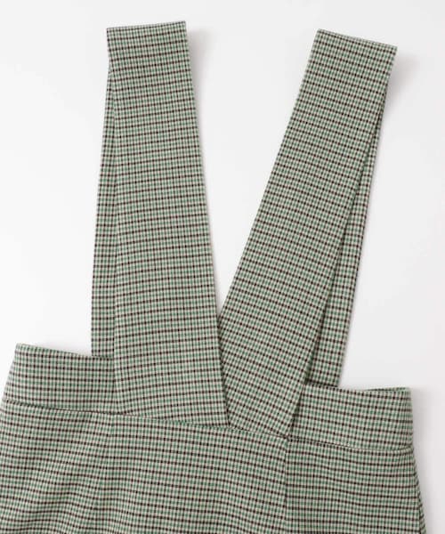 KBF+（ケービーエフプラス）の「KBF+ ガングラブチェックジャンパースカート∴（その他・レディース・GRAY/GREEN/PURPLE・one）」の19枚目の写真