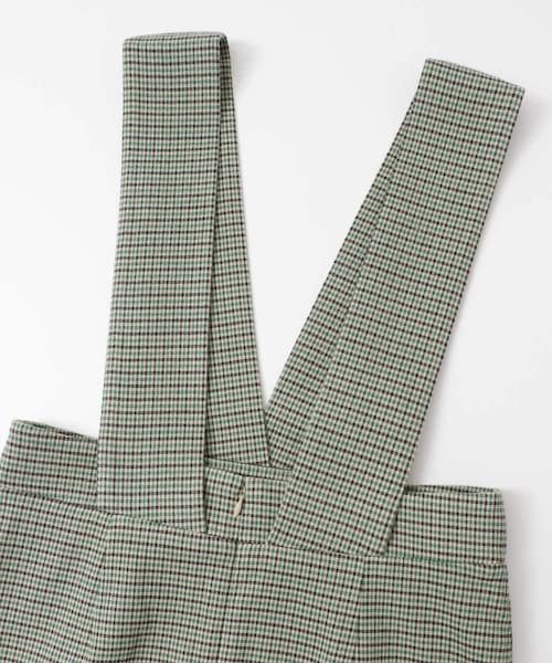 KBF+（ケービーエフプラス）の「KBF+ ガングラブチェックジャンパースカート∴（その他・レディース・GRAY/GREEN/PURPLE・one）」の22枚目の写真