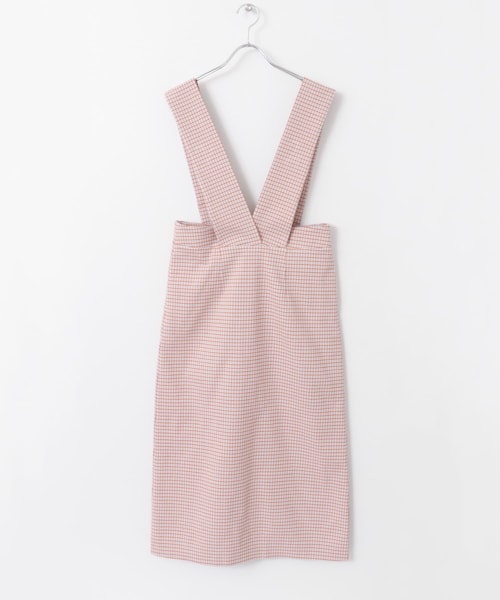 KBF+（ケービーエフプラス）の「KBF+ ガングラブチェックジャンパースカート∴（その他・レディース・GRAY/GREEN/PURPLE・one）」の17枚目の写真