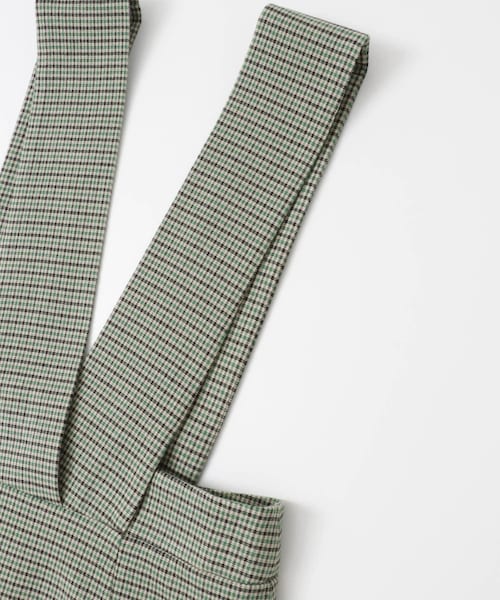 KBF+（ケービーエフプラス）の「KBF+ ガングラブチェックジャンパースカート∴（その他・レディース・GRAY/GREEN/PURPLE・one）」の20枚目の写真