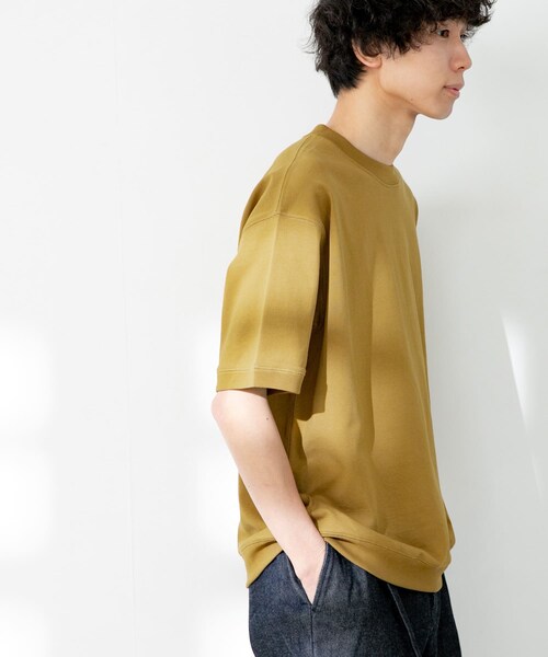 FORK&SPOON（フォークアンドスプーン）の「FORK&SPOON ヘビーウェイト天竺ショートスリーブTシャツ（その他・メンズ・BLUE/OFF/COYOTE/BLACK・4/5）」の14枚目の写真