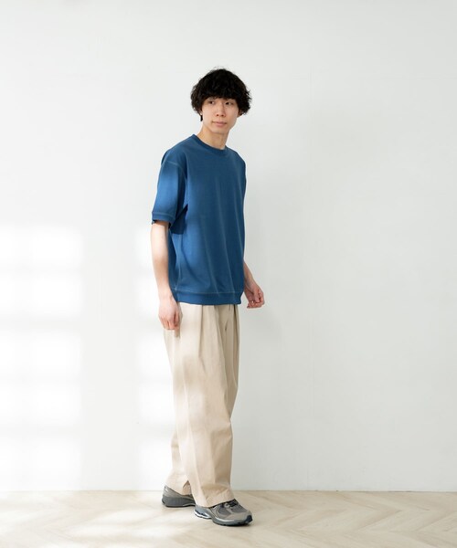 FORK&SPOON（フォークアンドスプーン）の「FORK&SPOON ヘビーウェイト天竺ショートスリーブTシャツ（その他・メンズ・BLUE/OFF/COYOTE/BLACK・4/5）」の22枚目の写真