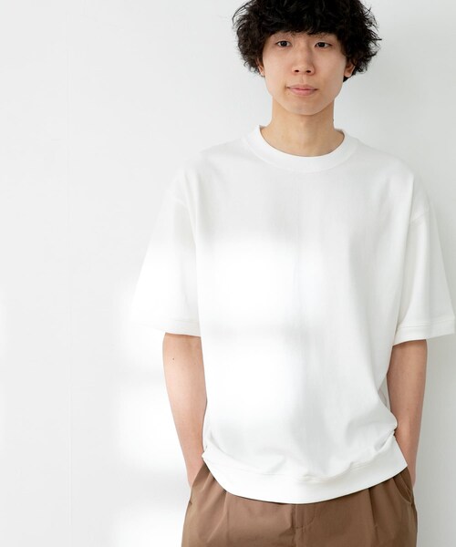 FORK&SPOON（フォークアンドスプーン）の「FORK&SPOON ヘビーウェイト天竺ショートスリーブTシャツ（その他・メンズ・BLUE/OFF/COYOTE/BLACK・4/5）」の7枚目の写真