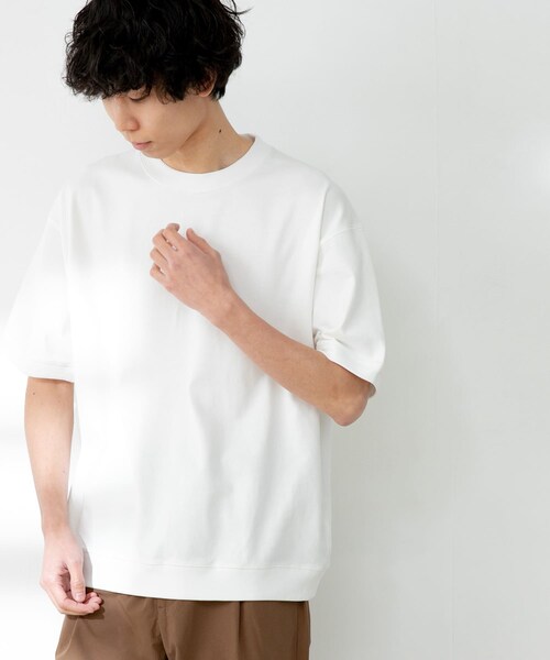 FORK&SPOON（フォークアンドスプーン）の「FORK&SPOON ヘビーウェイト天竺ショートスリーブTシャツ（その他・メンズ・BLUE/OFF/COYOTE/BLACK・4/5）」の5枚目の写真