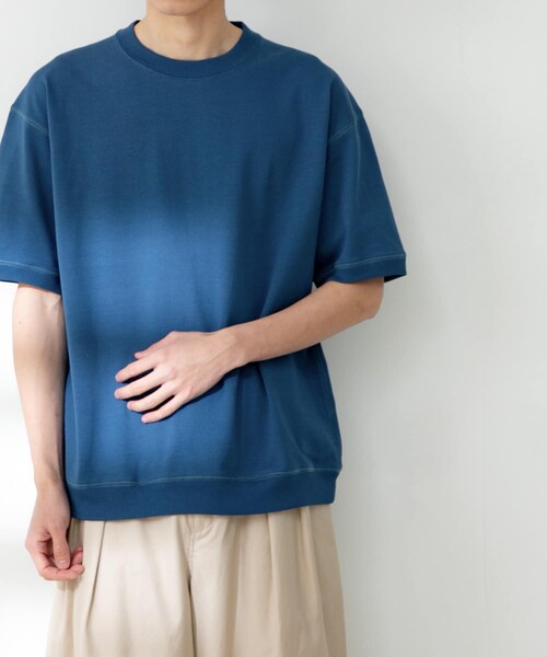 FORK&SPOON（フォークアンドスプーン）の「FORK&SPOON ヘビーウェイト天竺ショートスリーブTシャツ（その他・メンズ・BLUE/OFF/COYOTE/BLACK・4/5）」の18枚目の写真