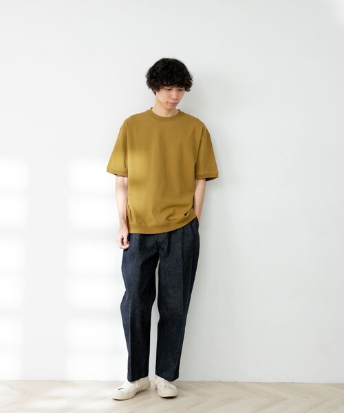 FORK&SPOON（フォークアンドスプーン）の「FORK&SPOON ヘビーウェイト天竺ショートスリーブTシャツ（その他・メンズ・BLUE/OFF/COYOTE/BLACK・4/5）」の16枚目の写真