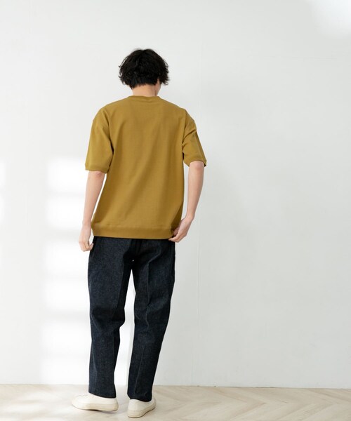 FORK&SPOON（フォークアンドスプーン）の「FORK&SPOON ヘビーウェイト天竺ショートスリーブTシャツ（その他・メンズ・BLUE/OFF/COYOTE/BLACK・4/5）」の17枚目の写真