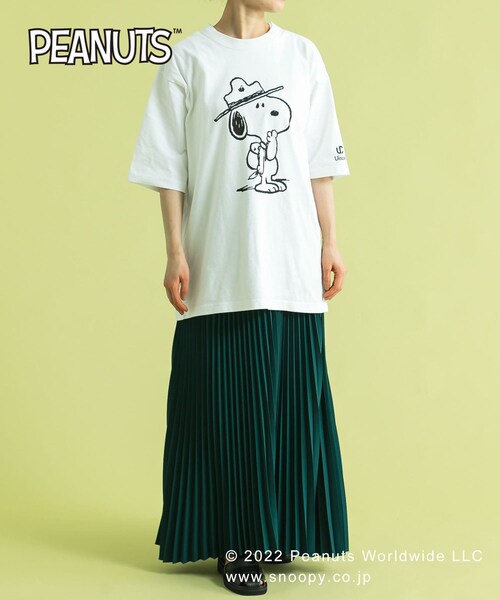Uiscel(ユイセル)の「『別注』SNOOPY×Uiscel T-SHIRTS A(その他・メンズ・WHITE/BLACK・M/L)」の18枚目の写真