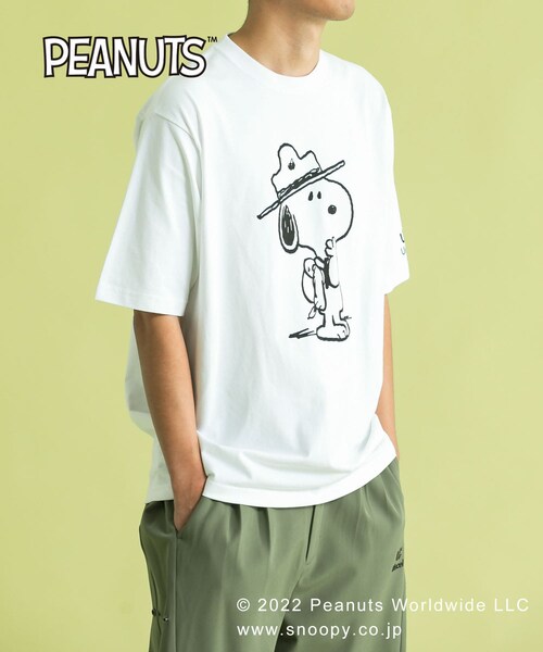Uiscel(ユイセル)の「『別注』SNOOPY×Uiscel T-SHIRTS A(その他・メンズ・WHITE/BLACK・M/L)」の9枚目の写真