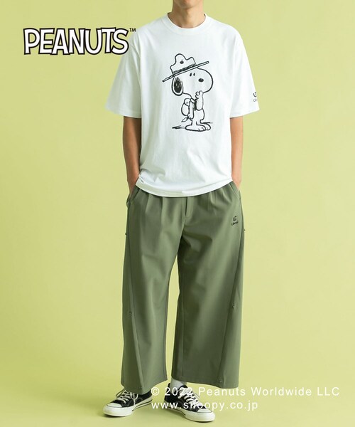 Uiscel(ユイセル)の「『別注』SNOOPY×Uiscel T-SHIRTS A(その他・メンズ・WHITE/BLACK・M/L)」の12枚目の写真