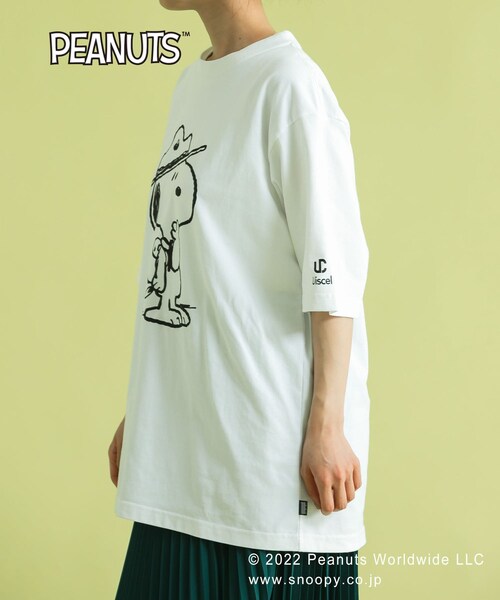 Uiscel(ユイセル)の「『別注』SNOOPY×Uiscel T-SHIRTS A(その他・メンズ・WHITE/BLACK・M/L)」の17枚目の写真