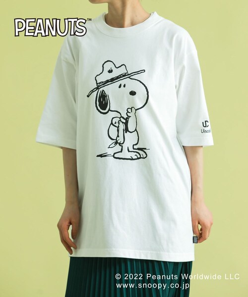 Uiscel(ユイセル)の「『別注』SNOOPY×Uiscel T-SHIRTS A(その他・メンズ・WHITE/BLACK・M/L)」の15枚目の写真