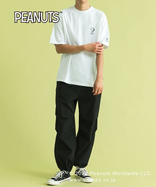 Uiscel(ユイセル)の「『別注』SNOOPY×Uiscel T-SHIRTS B(その他・メンズ・WHITE/BLACK・M/L)」の5枚目の写真