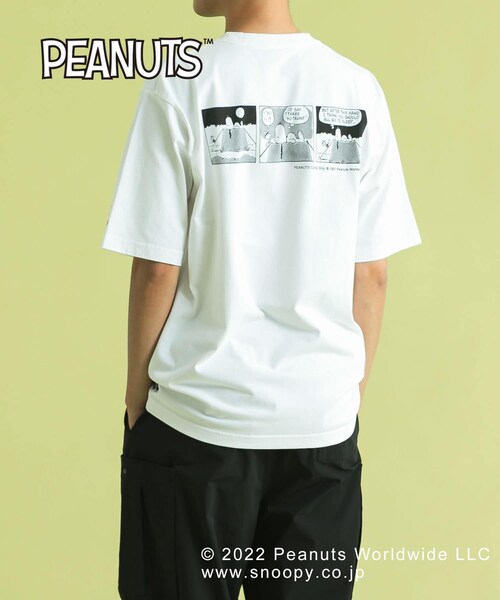 Uiscel(ユイセル)の「『別注』SNOOPY×Uiscel T-SHIRTS B(その他・メンズ・WHITE/BLACK・M/L)」の4枚目の写真