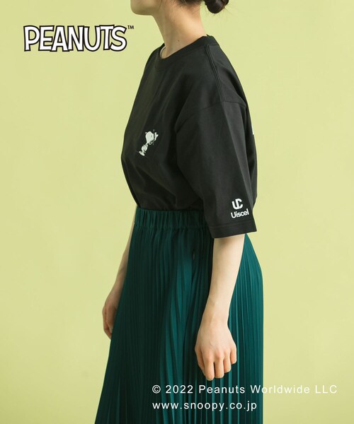 Uiscel(ユイセル)の「『別注』SNOOPY×Uiscel T-SHIRTS B(その他・メンズ・WHITE/BLACK・M/L)」の14枚目の写真